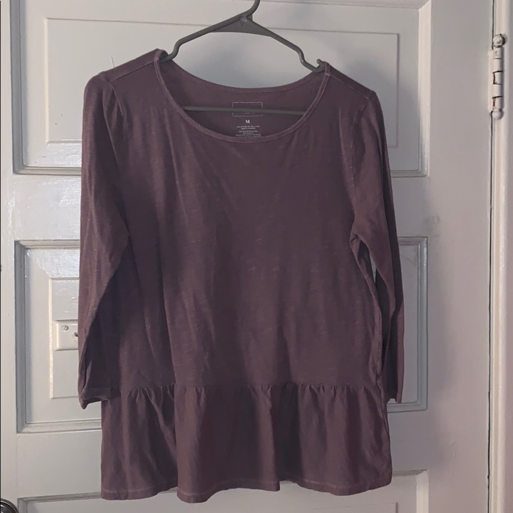 Juniors M 3/4 sleeve top